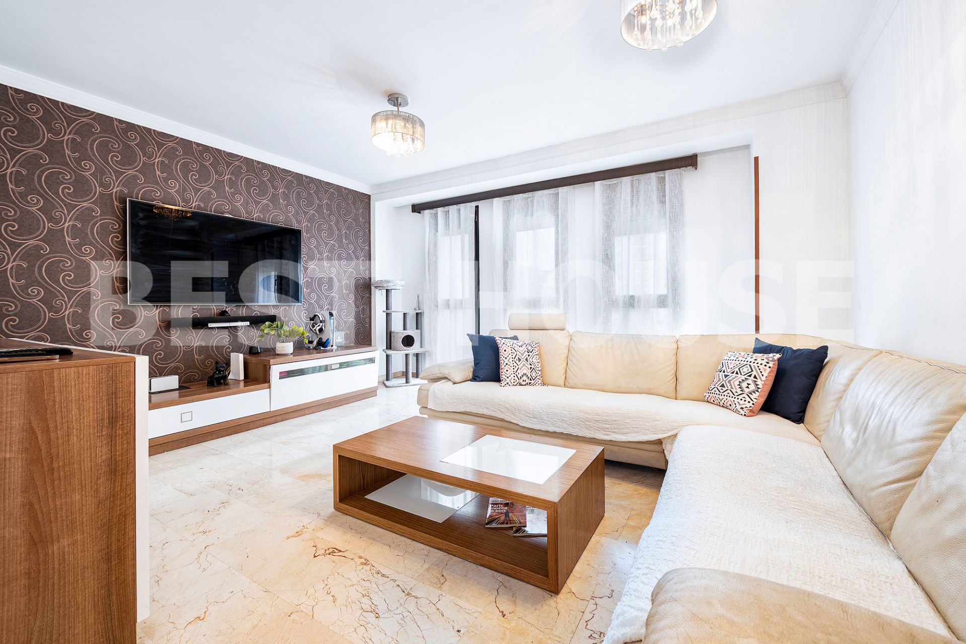 Sala d'estar de Pis en venda en Las Palmas de Gran Canaria amb Aire condicionat