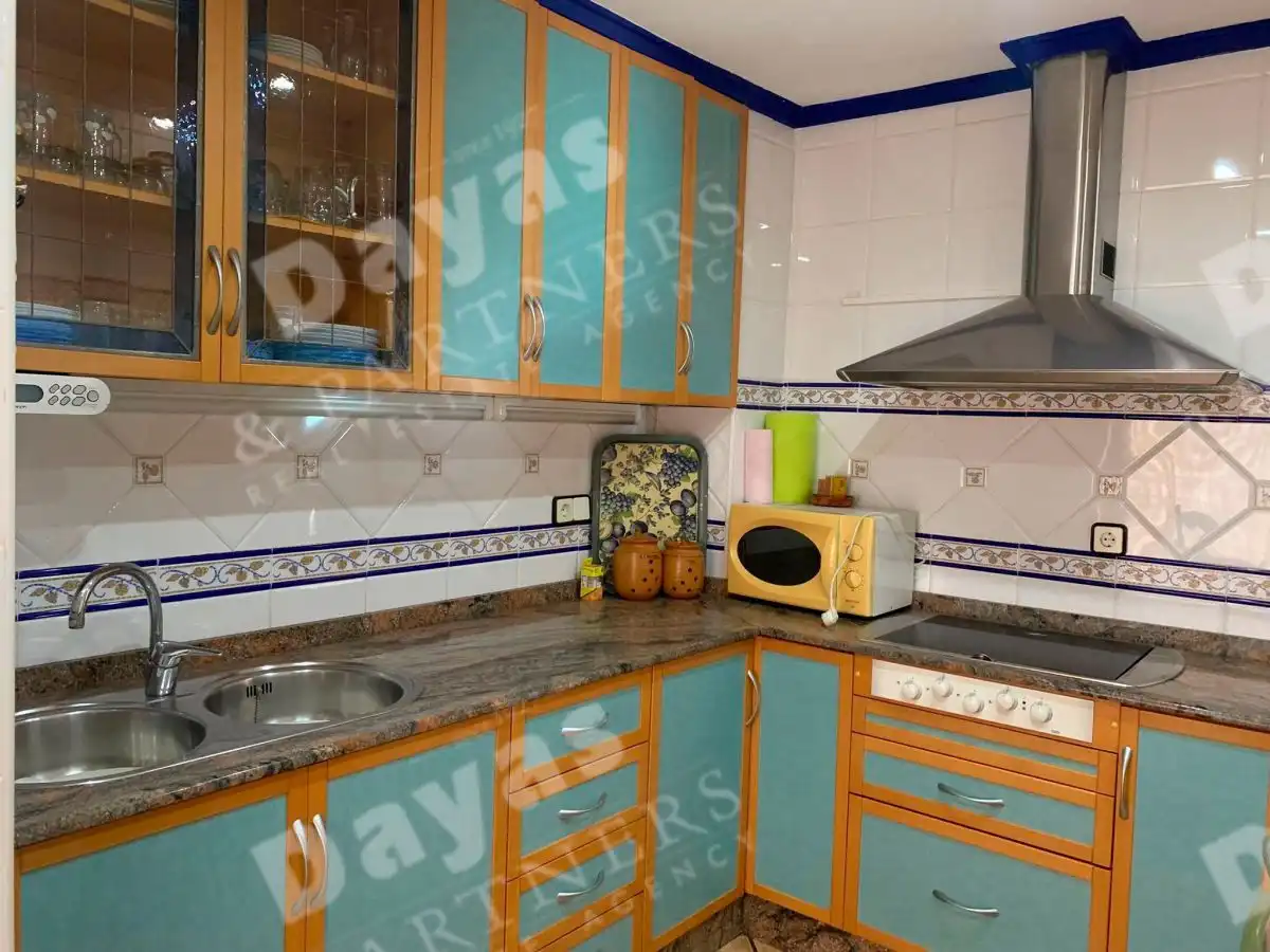 Kitchen of Flat for sale in Torrevieja  with Terrace and Furnished