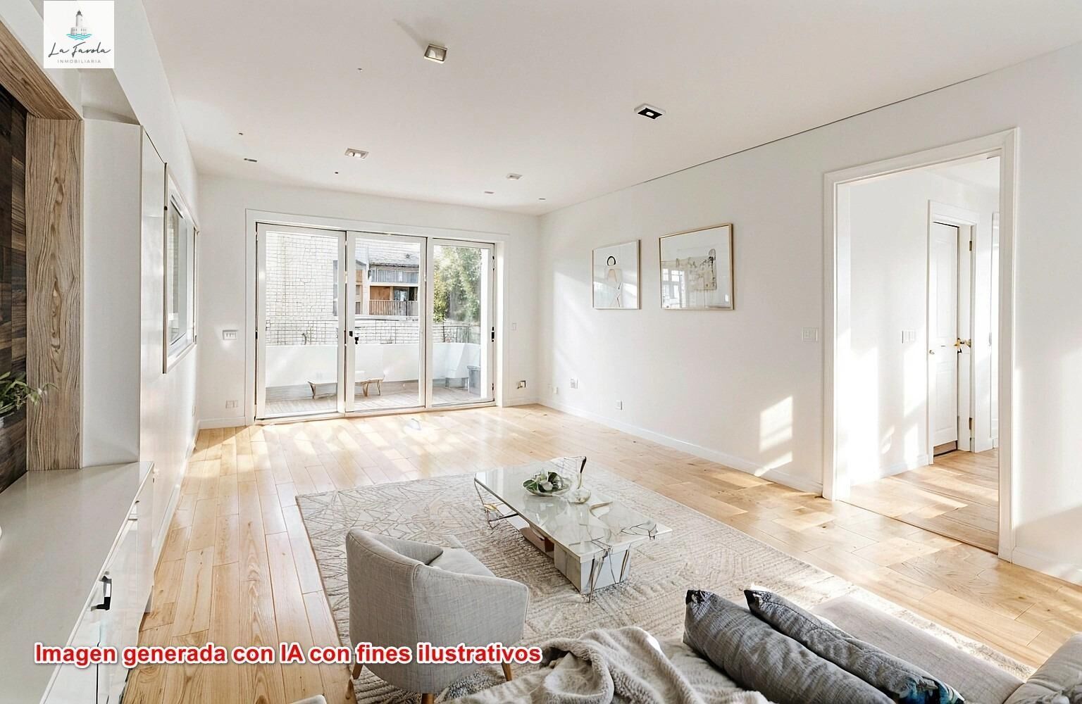 Living room of Flat for sale in Málaga Capital  with Private garden and Terrace