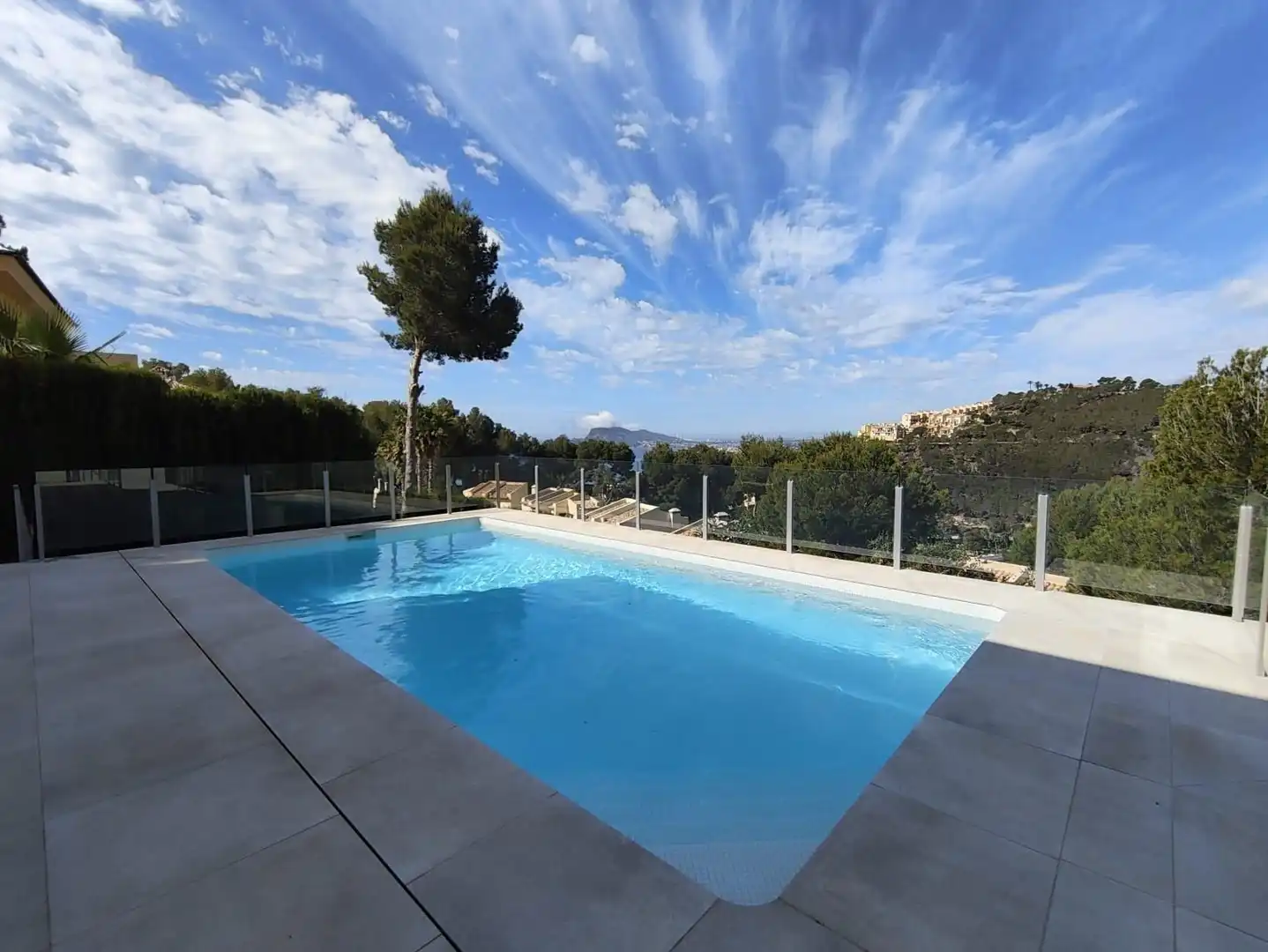 Swimming pool of Houses for sale in Altea  with Air Conditioner, Heating and Private garden