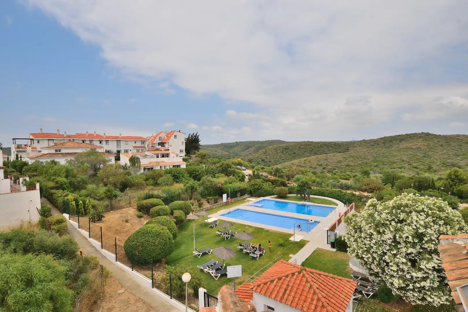 Swimming pool of Detached homes for sale in Manilva  with Air Conditioner, Private garden and Terrace
