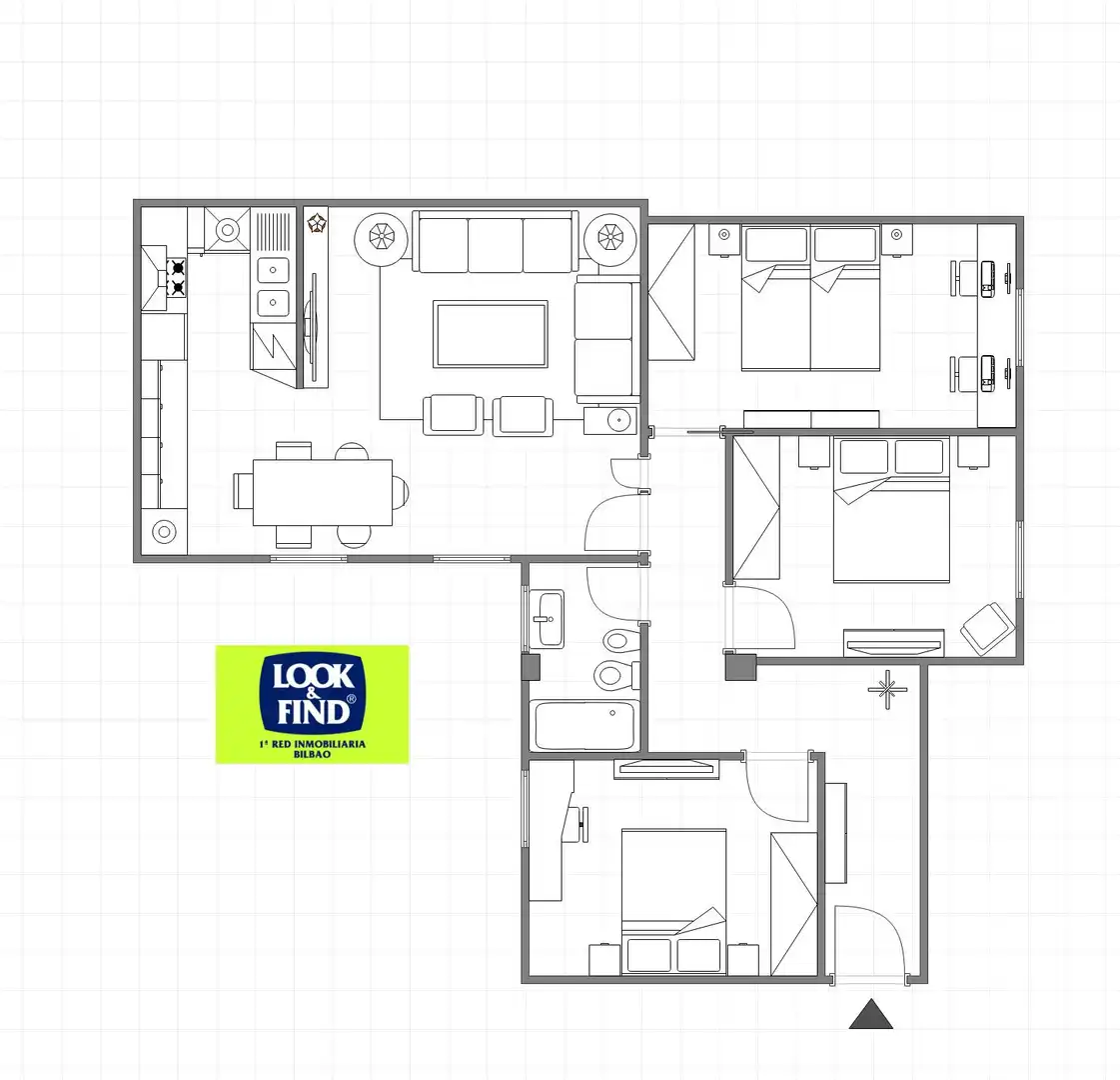 Wohnung zum Verkauf in Bilbao  mit Heizung