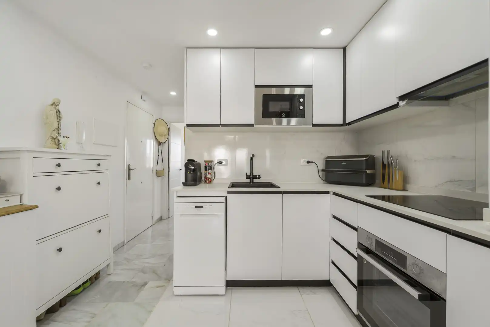 Cocina de Ático en venta en Mijas con Aire acondicionado, Terraza y Piscina