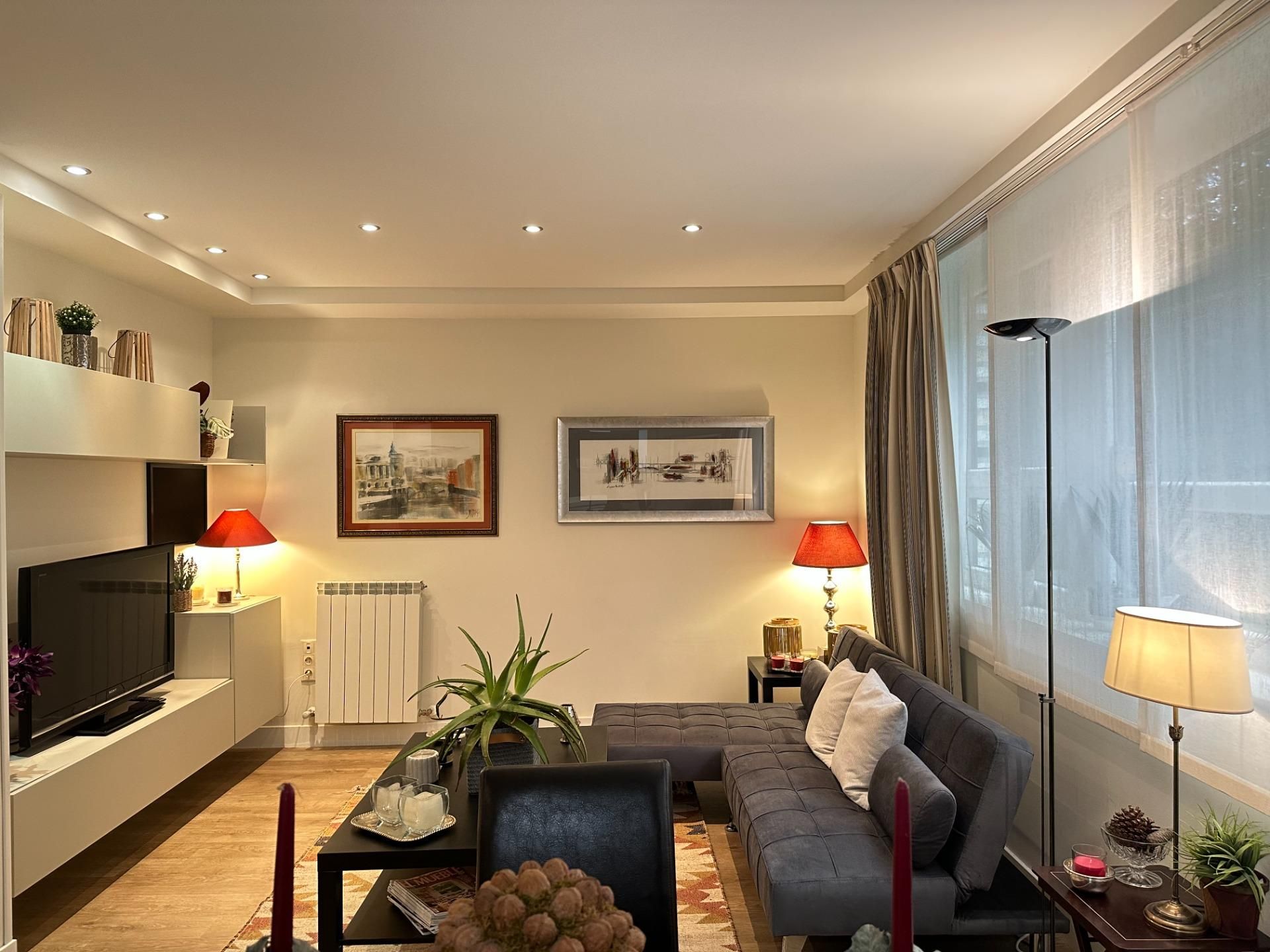 Living room of Flat for sale in Getxo 