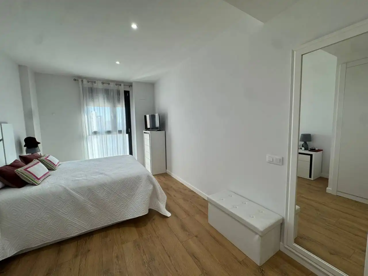 Schlafzimmer von Wohnung zum Verkauf in Granollers mit Klimaanlage, Heizung und Parkett