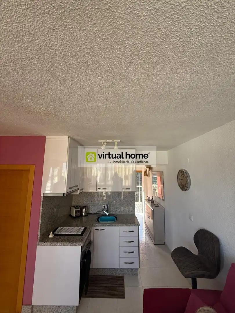 Cocina de Piso en venta en Benidorm con Aire acondicionado, Terraza y Amueblado