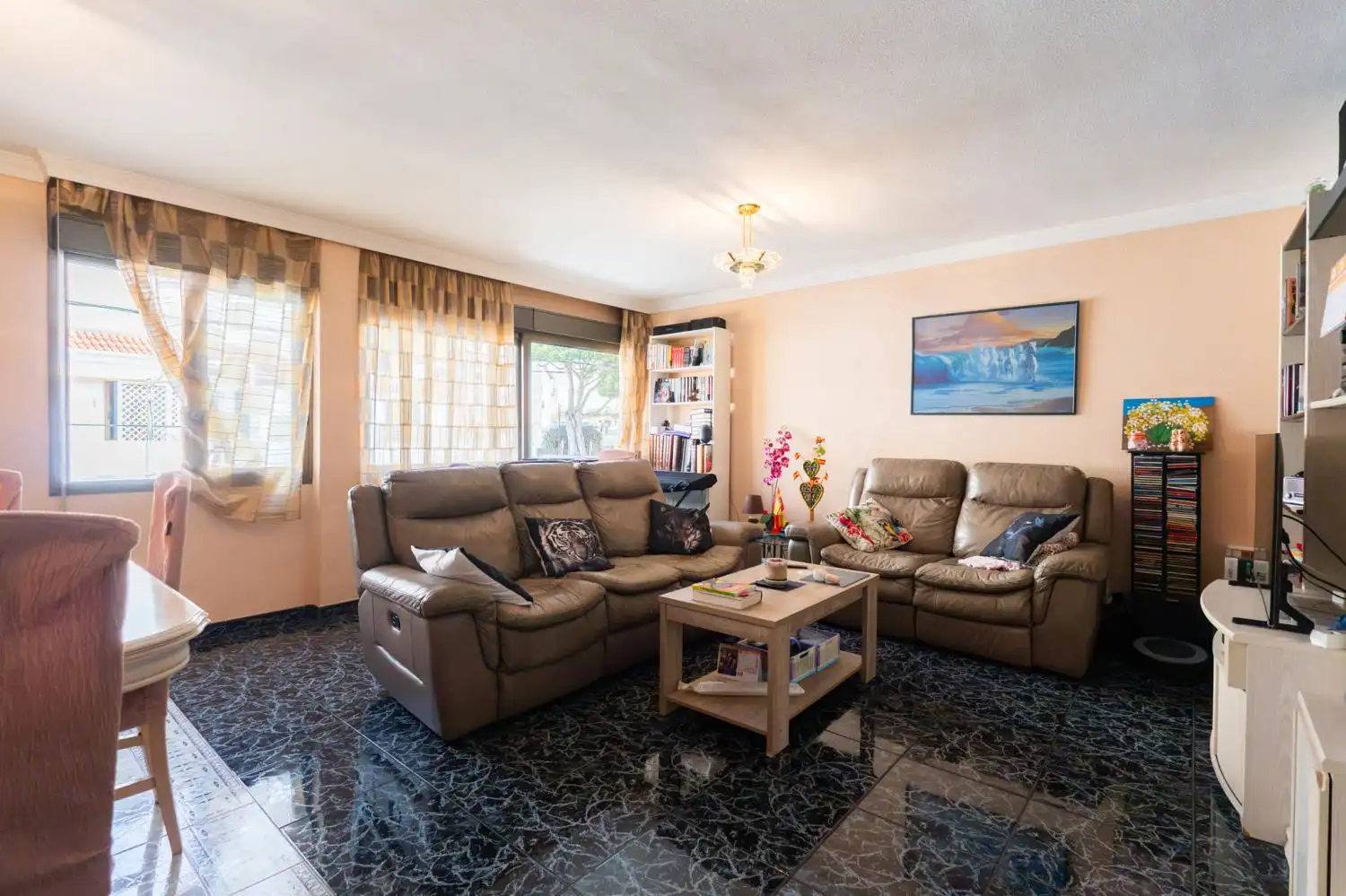 Sala de estar de Piso en venta en San Cristóbal de la Laguna con Trastero