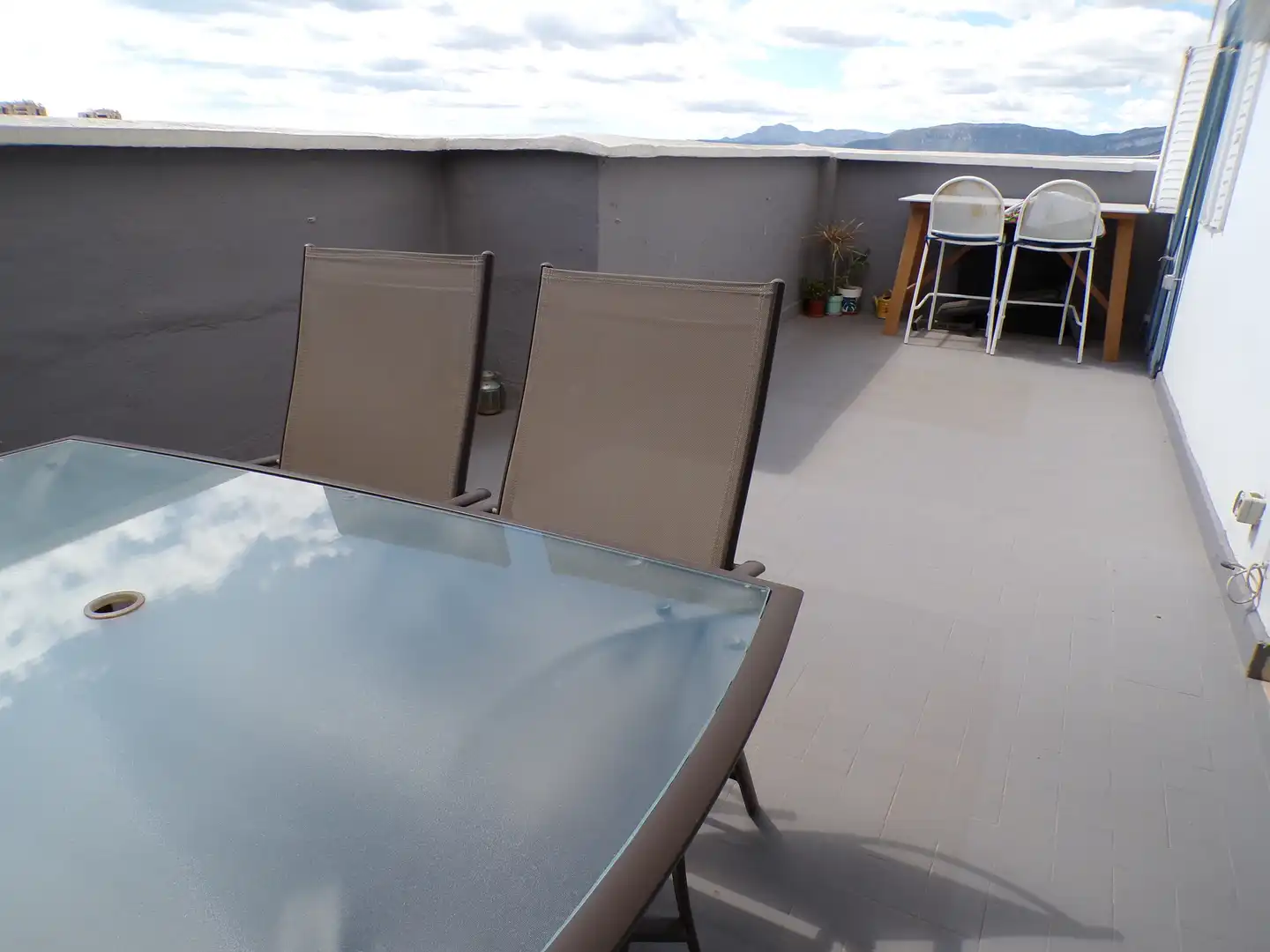 Terrasse von Wohnungen zum Verkauf in Cullera mit Terrasse, Möbliert und Ofen