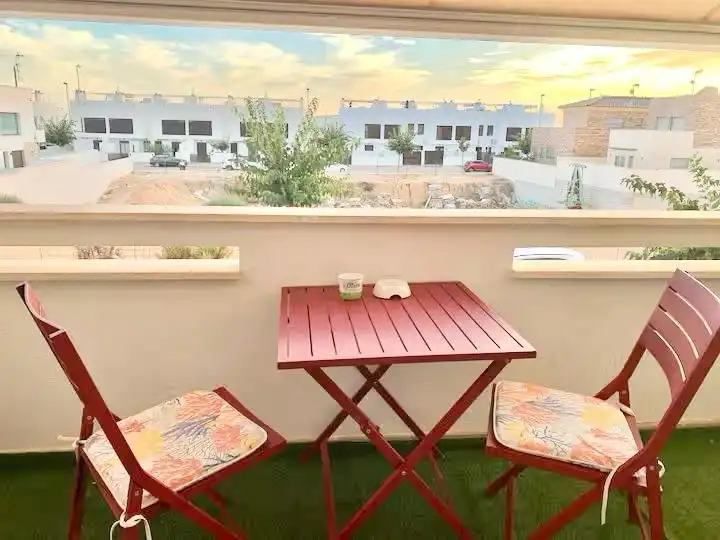 Terrace of Houses for rent in Pilar de la Horadada  with Air Conditioner, Heating and Parquet flooring