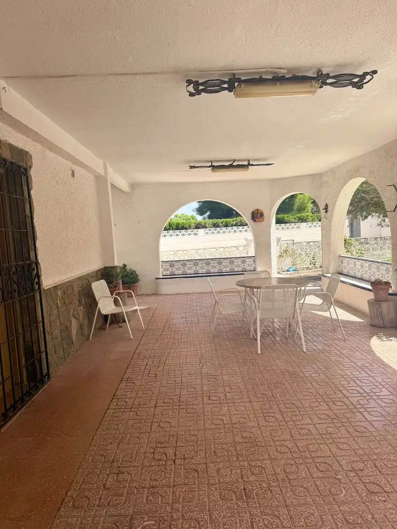 Terraza de Casa o chalet en venta en Villena con Calefacción, Jardín privado y Trastero