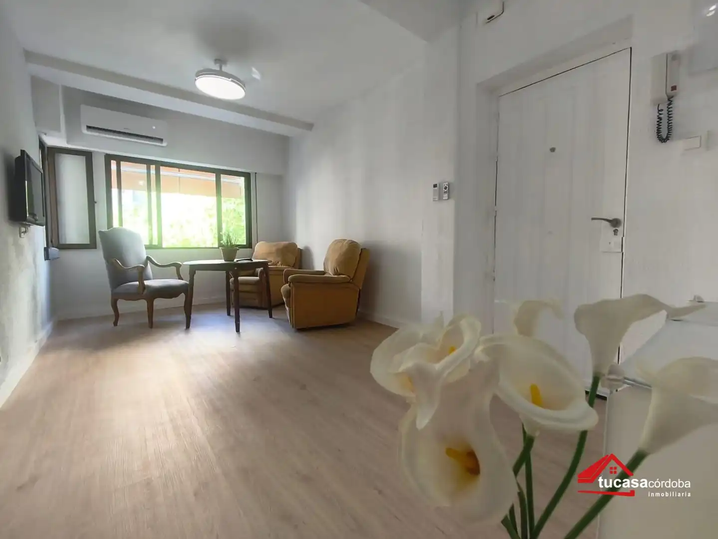 Sala d'estar de Pis en venda en Córdoba amb Aire condicionat, Calefacció i Terrassa