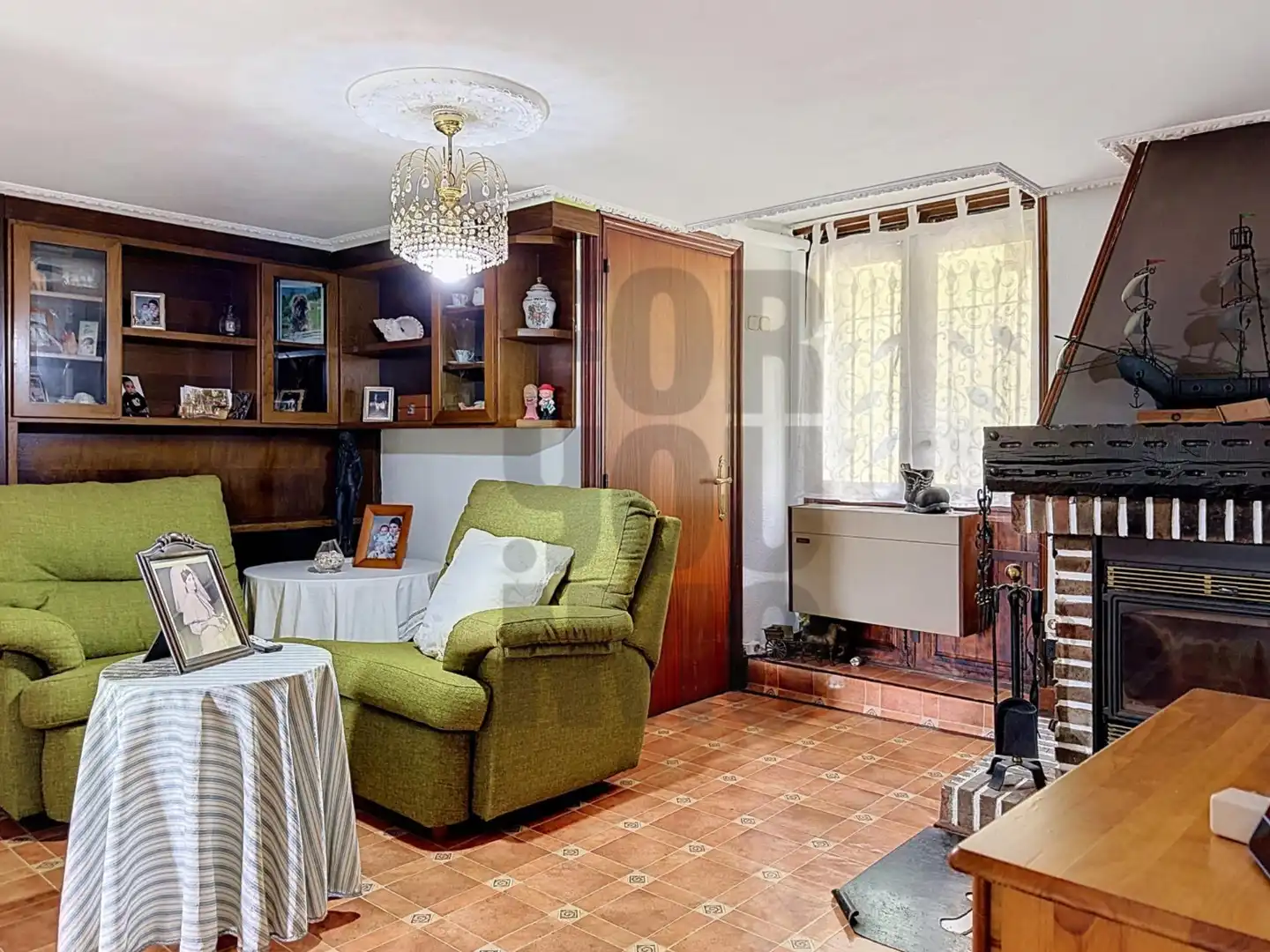 Sala de estar de Casa o chalet en venta en Hernani con Terraza, Trastero y Balcón