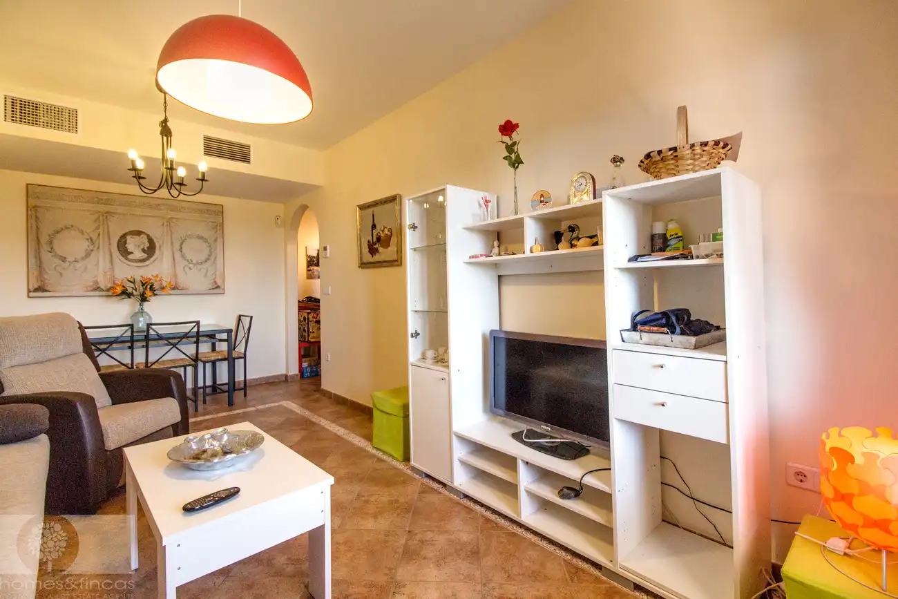 Wohnzimmer von Wohnung zum Verkauf in Ayamonte mit Terrasse, Möbliert und Gemeinschaftspool