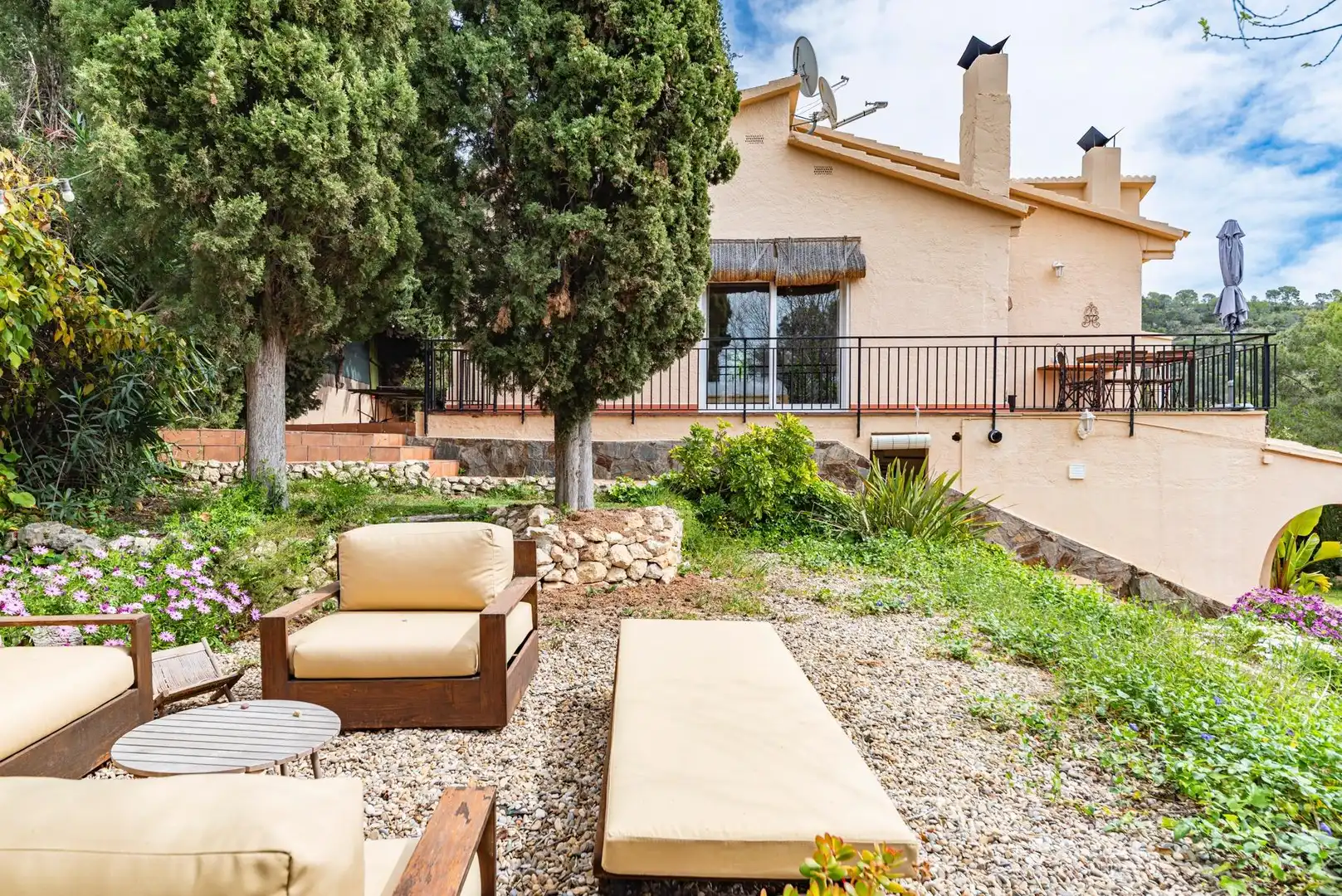 Terrace of Houses for sale in Sant Pere de Ribes  with Private garden, Terrace and Storage room