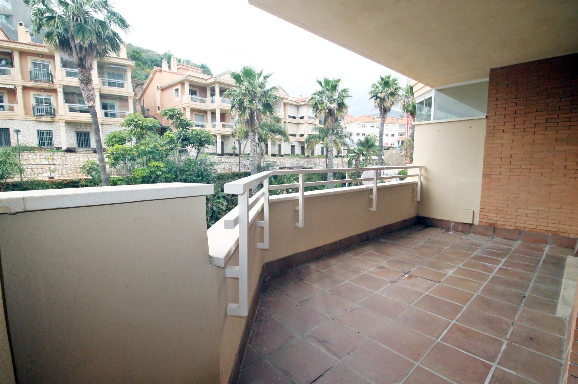 Terrace of Flat for sale in Benalmádena  with Air Conditioner, Private garden and Terrace