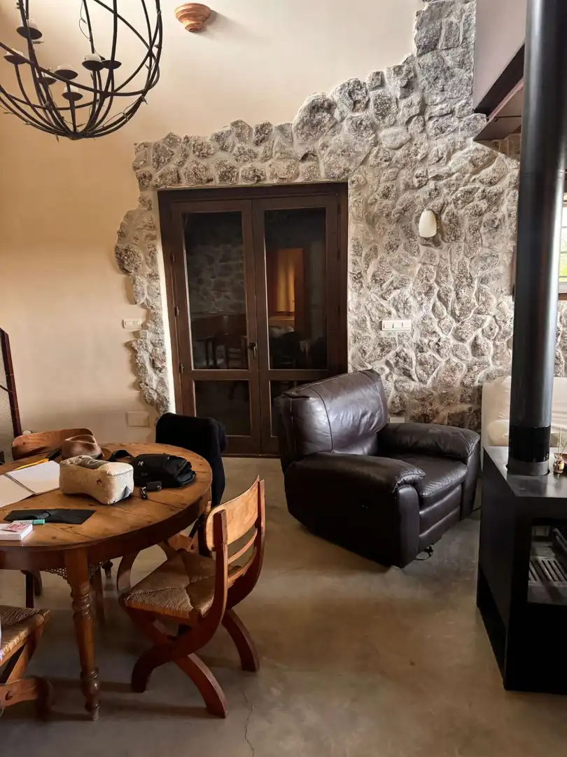 Sala de estar de Apartamento para compartir en Moratalla con Aire acondicionado, Terraza y Amueblado