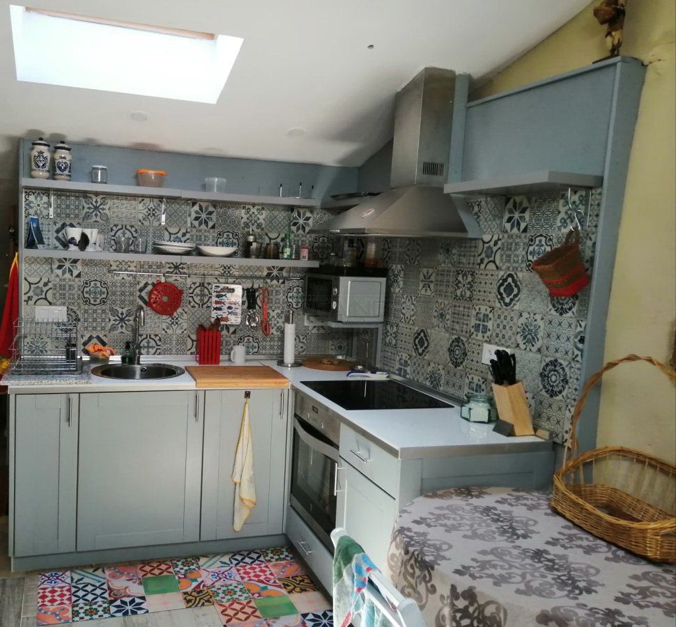 Kitchen of Single-family semi-detached for sale in Harana / Valle de Arana  with Parquet flooring, Storage room and Furnished