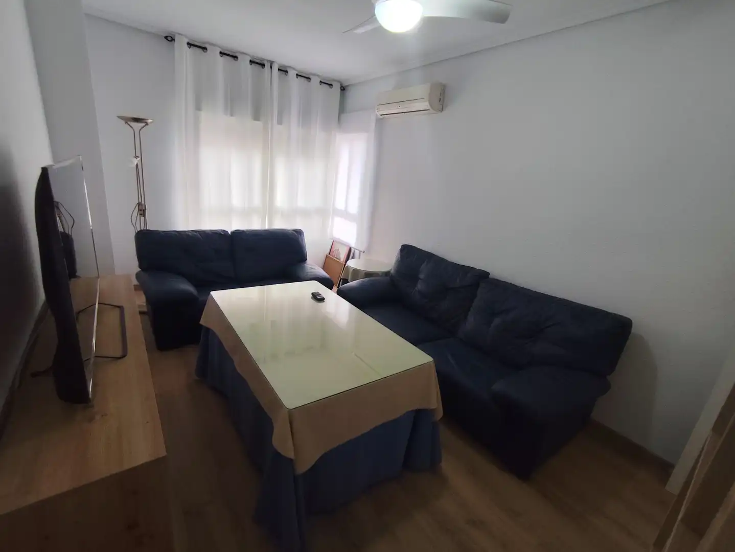Sala de estar de Piso de alquiler en Úbeda con Aire acondicionado, Amueblado y Horno