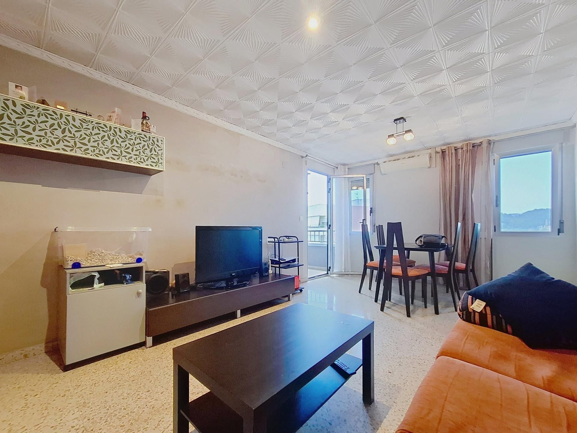 Wohnzimmer von Wohnung zum verkauf in Castelló de Rugat mit Terrasse