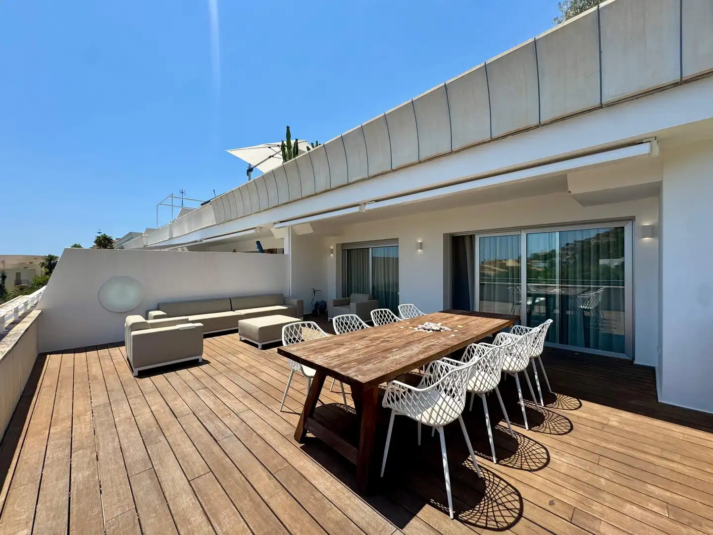 Terraza de Apartamento en venta en Altea con Amueblado y Piscina comunitaria