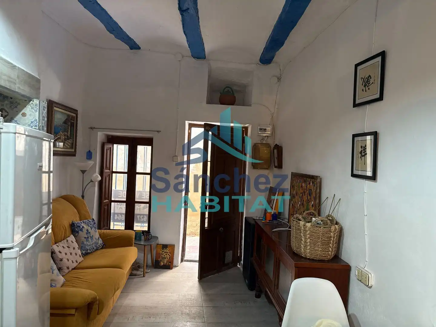 Sala de estar de Finca rústica en venta en Chelva con Amueblado