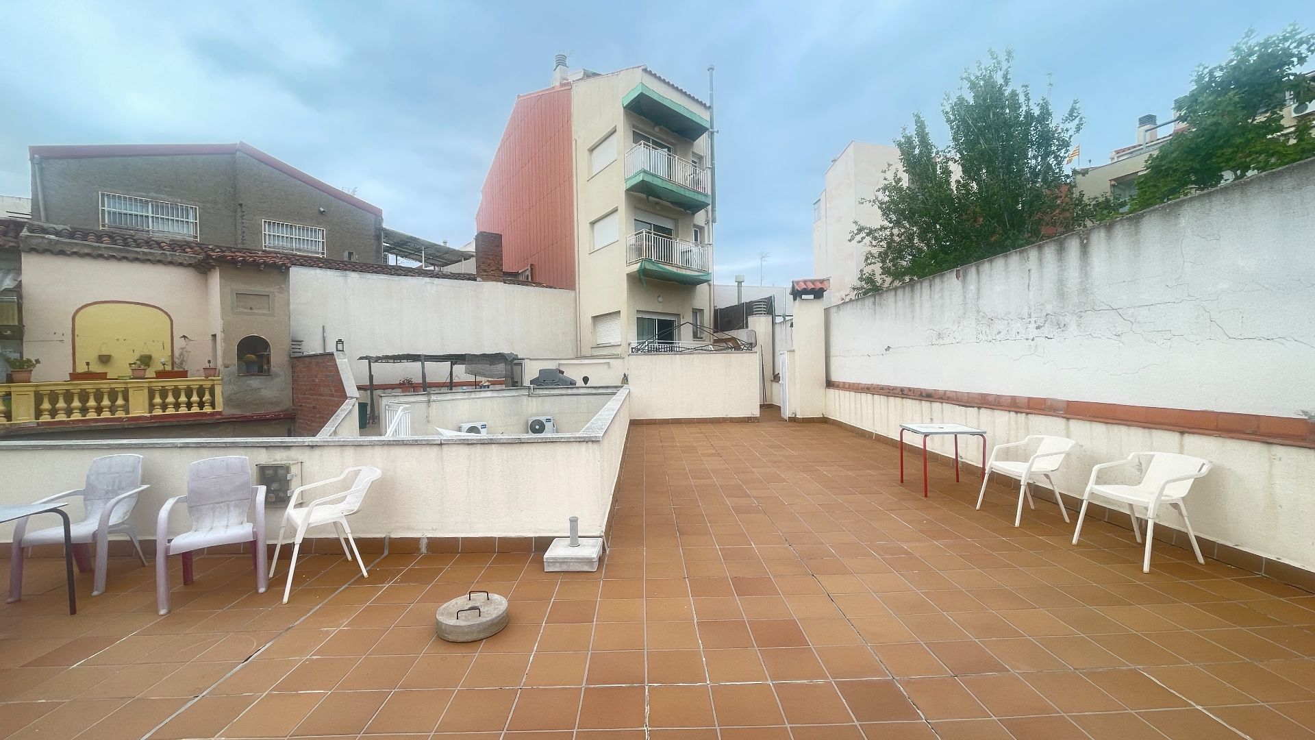 Terrace of Flat for sale in Terrassa  with Heating, Terrace and Storage room