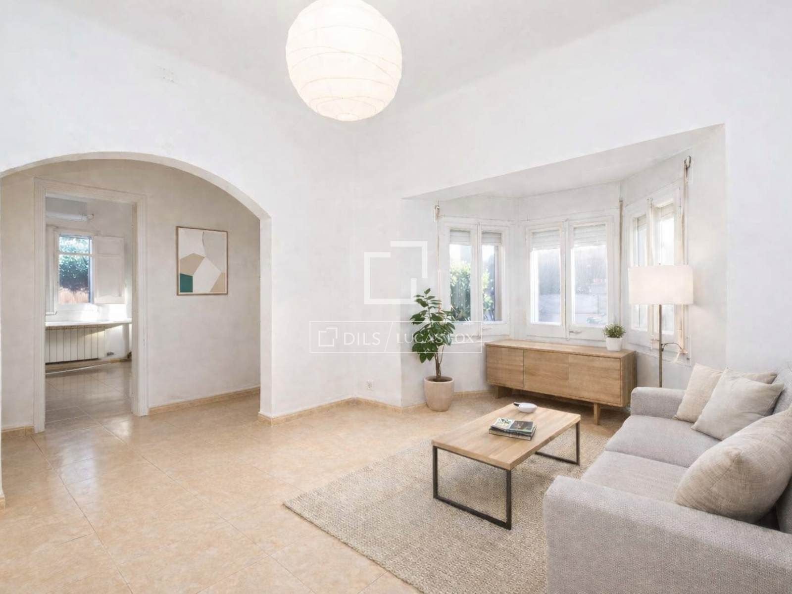 Living room of House or chalet for sale in Sant Cugat del Vallès  with Air Conditioner, Heating and Private garden