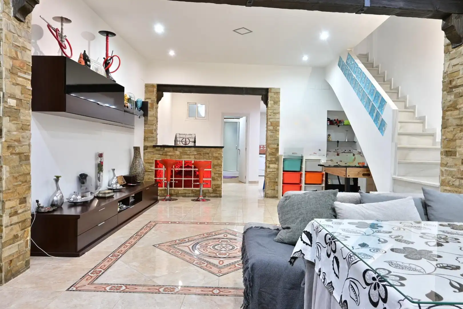 Sala de estar de Casa o chalet en venta en Sevilla con Aire acondicionado, Terraza y Trastero