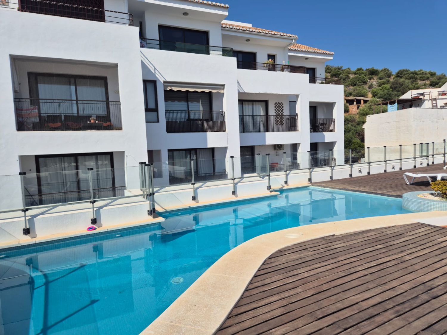 Swimming pool of Flat for sale in Guaro  with Air Conditioner, Terrace and Storage room