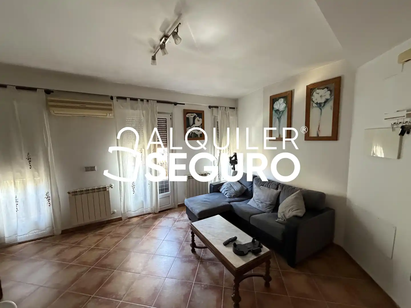 Living room of Flat for rent in Centro  