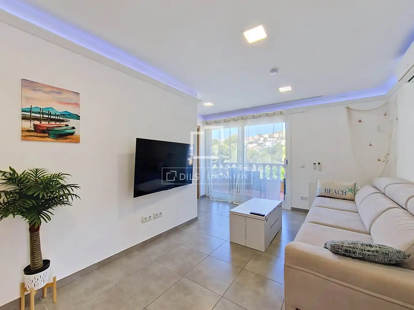 Sala de estar de Casa o chalet en venta en Calafell con Aire acondicionado, Calefacción y Terraza