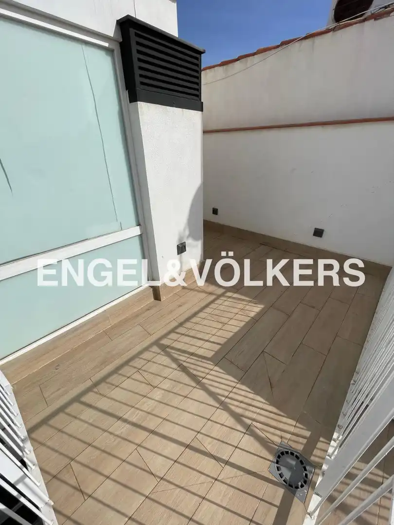 Terraza de Ático de alquiler en Madrid con Aire acondicionado, Calefacción y Terraza