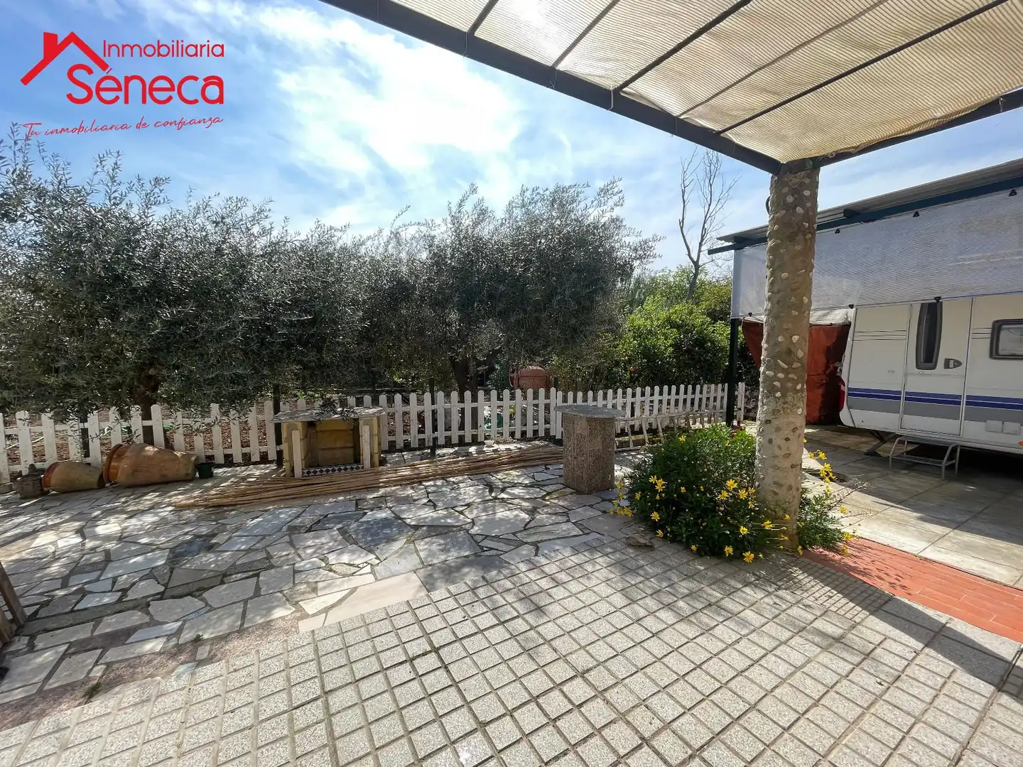Garden of Houses for sale in Córdoba  with Air Conditioner, Heating and Terrace