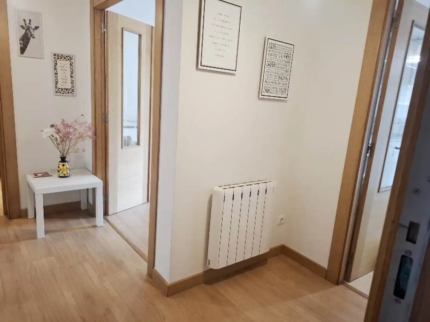 Wohnung zum Verkauf in Rionansa mit Heizung, Privatgarten und Parkett