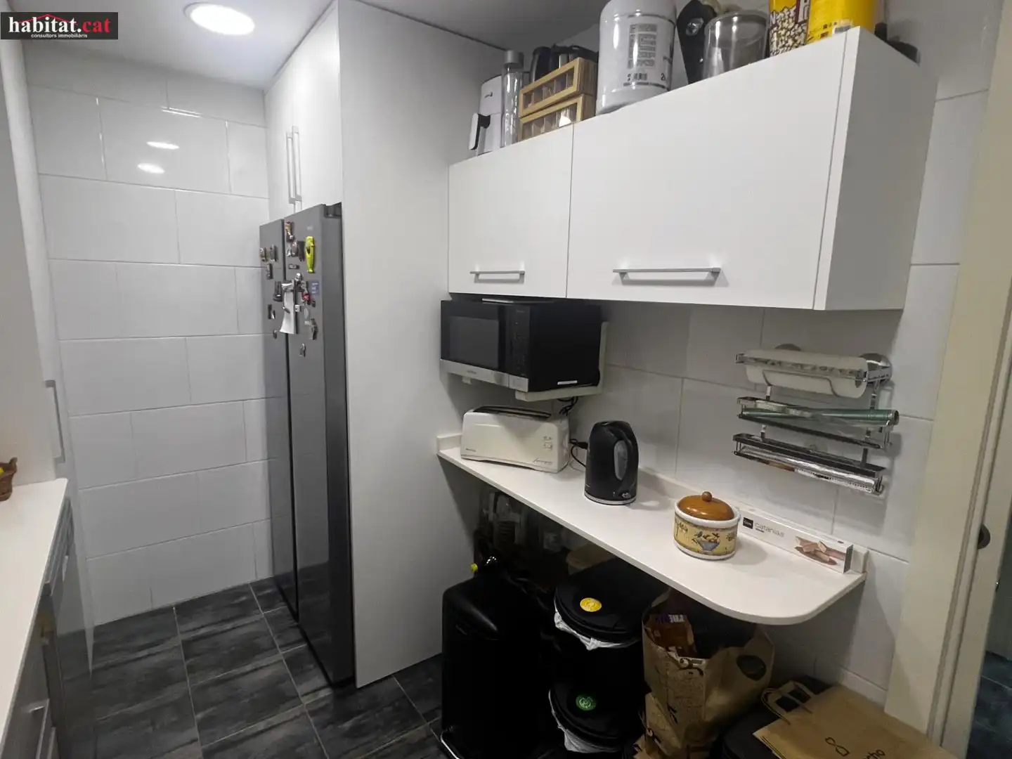 Kitchen of Flat for sale in Vilanova i la Geltrú  with Heating and Balcony