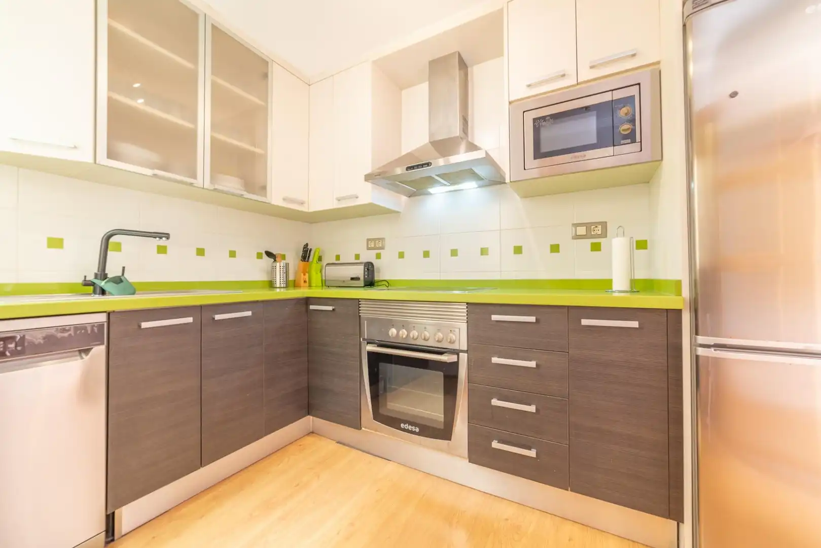 Cocina de Apartamento en venta en San Pedro del Pinatar con Trastero, Amueblado y Alarma