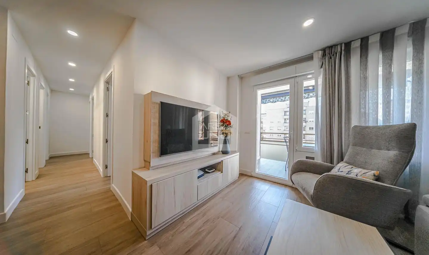 Sala de estar de Piso en venta en Alcorcón con Aire acondicionado, Calefacción y Terraza