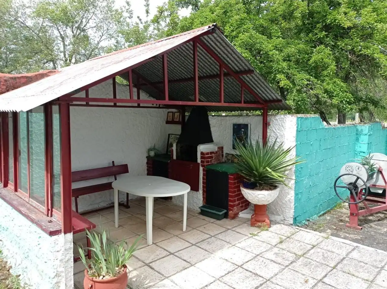 Terrassa de Casa o xalet en venda en Cuadros amb Traster i Moblat