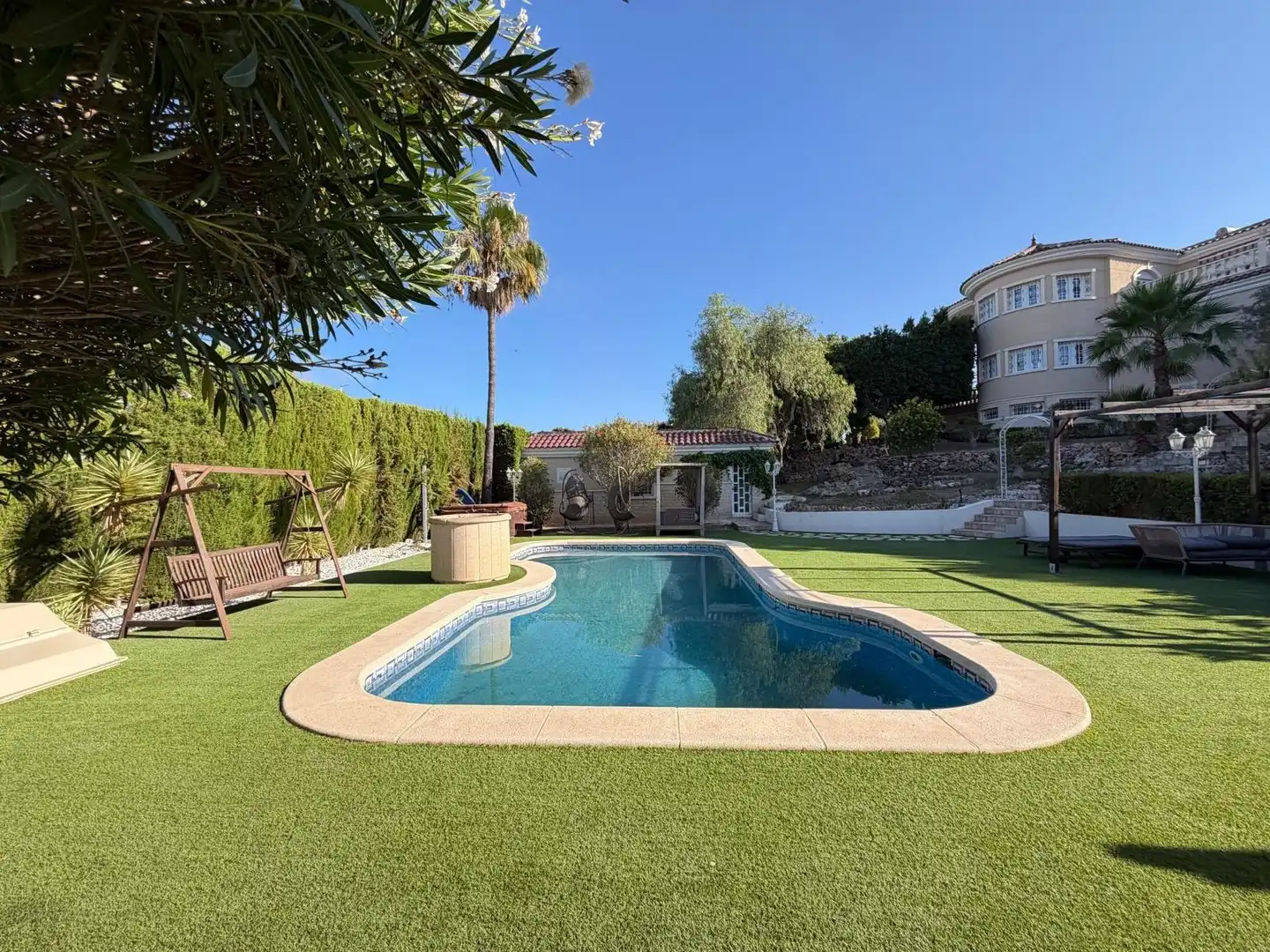 Piscina de Casa o xalet en venda en Rojales amb Aire condicionat, Calefacció i Jardí privat