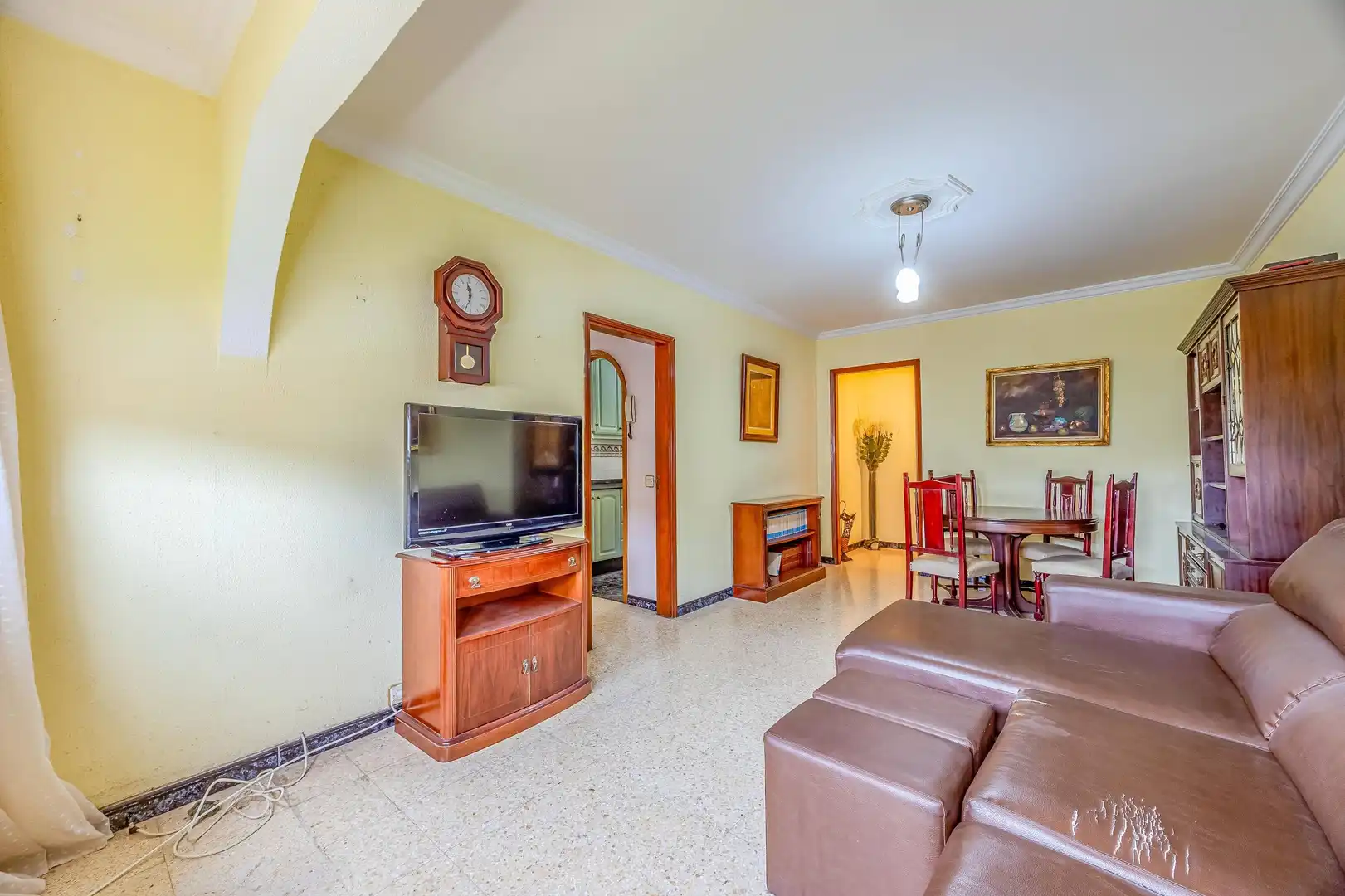 Sala de estar de Apartamento en venta en Las Palmas de Gran Canaria