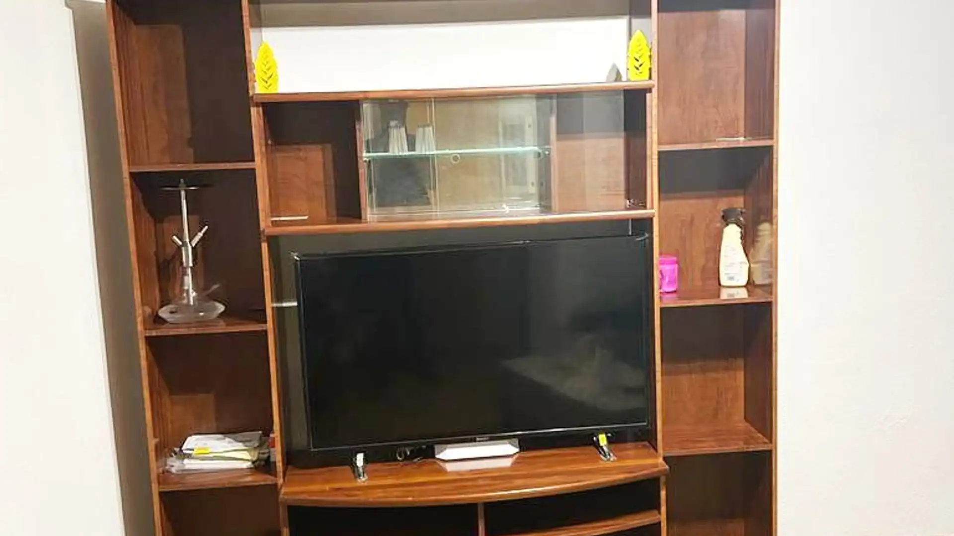 Sala de estar de Apartamento de alquiler en  Zaragoza Capital con Calefacción, Parquet y Amueblado