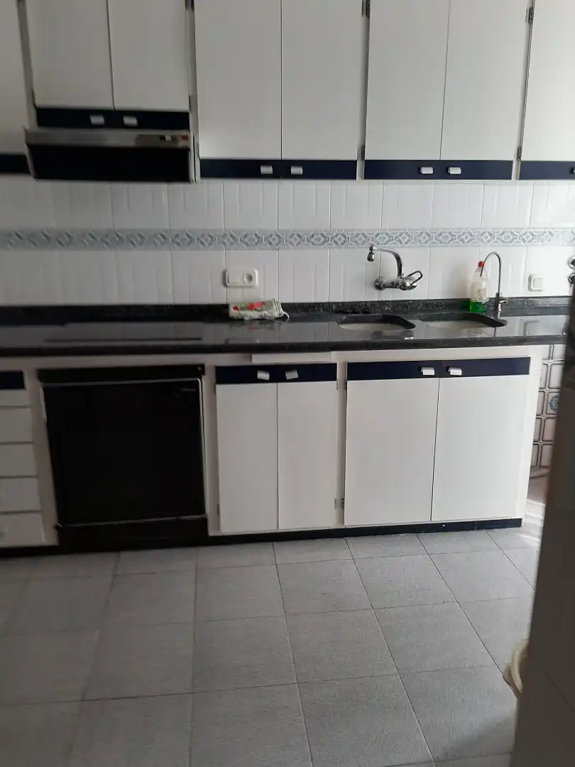 Kitchen of Flat for sale in Valencia  with Air Conditioner, Parquet flooring and Furnished