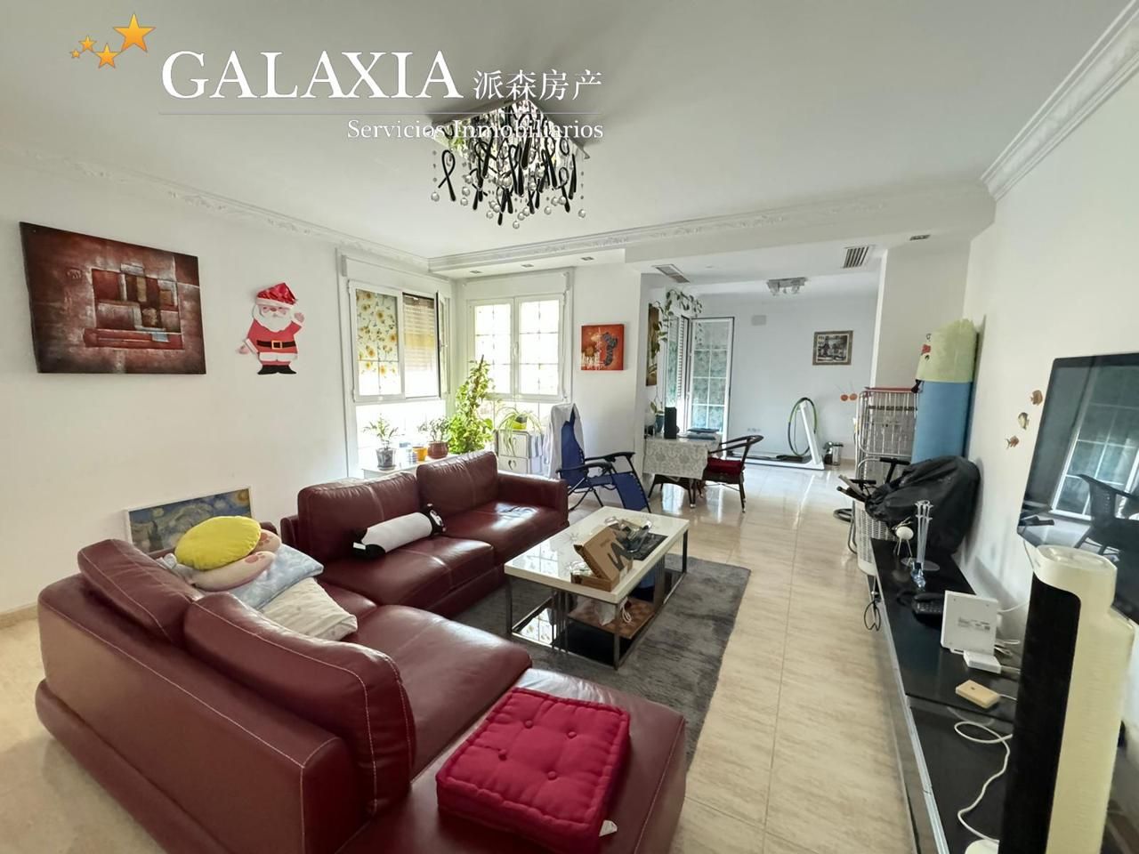 Sala d'estar de Casa o xalet en venda en Illescas amb Aire condicionat, Calefacció i Jardí privat
