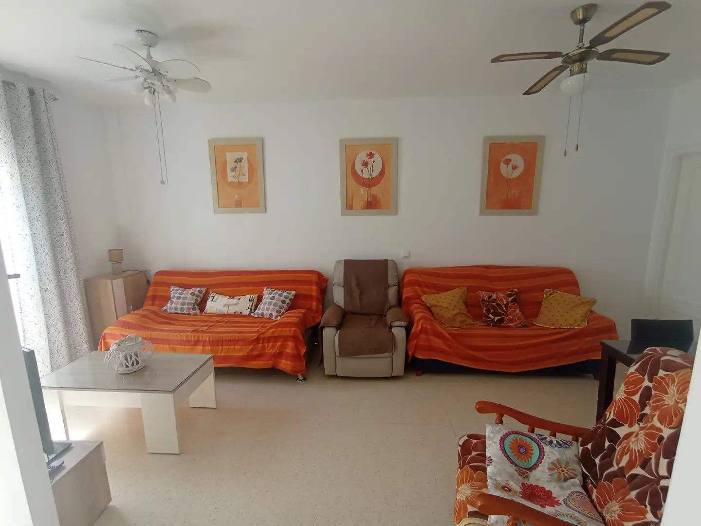 Sala de estar de Piso en venta en Chipiona con Calefacción