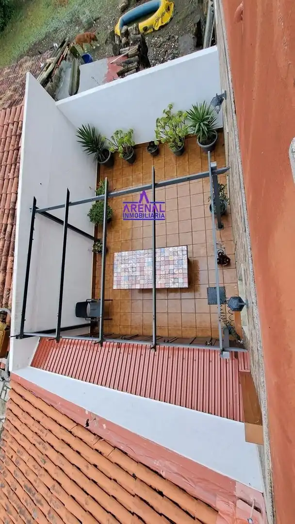 Terrassa de Casa o xalet en venda en A Pobra do Caramiñal, A Coruña