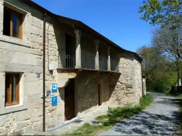 Vista exterior de Finca rústica en venda en Guitiriz amb Balcó