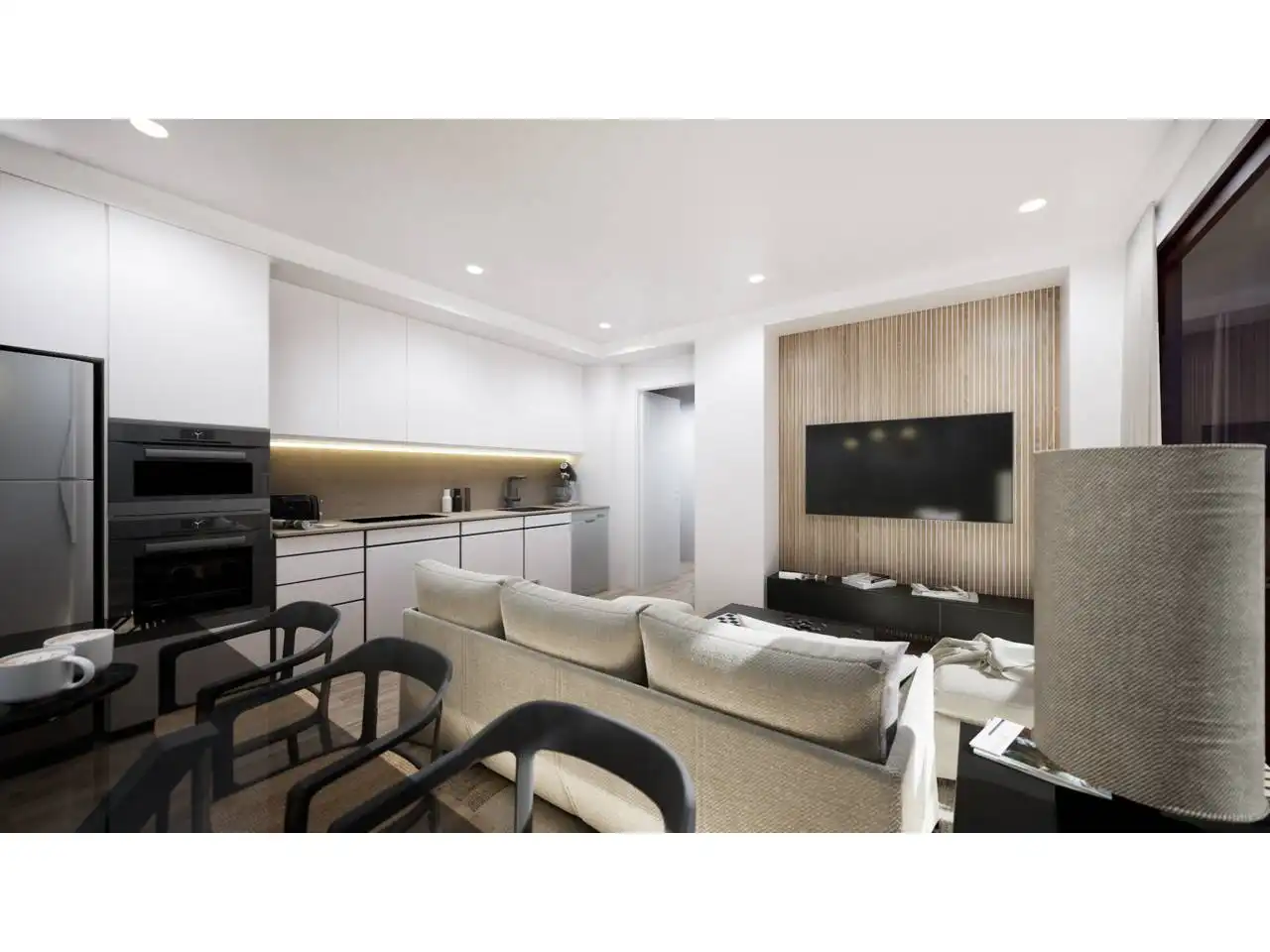 Wohnzimmer von Maisonette zum Verkauf in Terrassa mit Klimaanlage, Heizung und Parkett