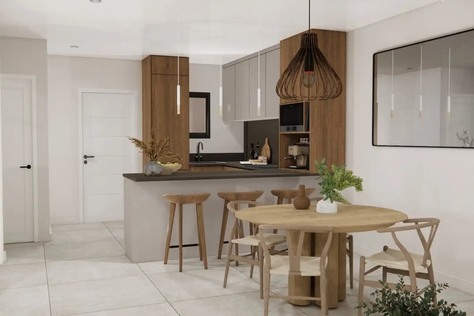 Cocina de Apartamento en venta en Rojales