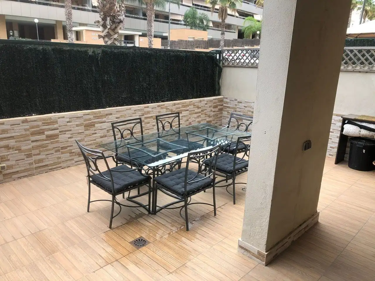Terrace of Ground floor for rent in Torremolinos  with Air Conditioner, Heating and Private garden
