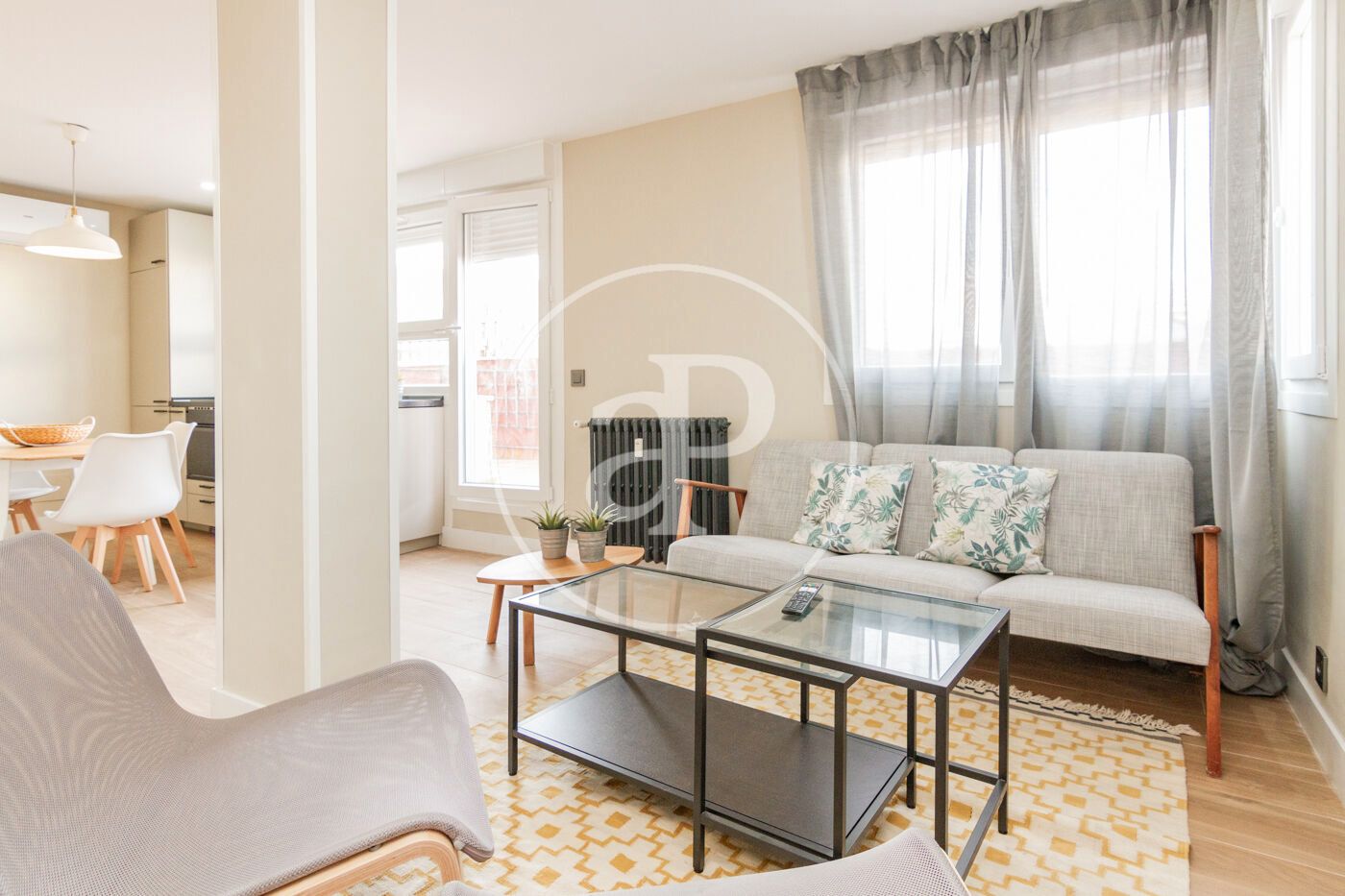 Exterior view of Flat to rent in  Madrid Capital  with Air Conditioner, Heating and Terrace